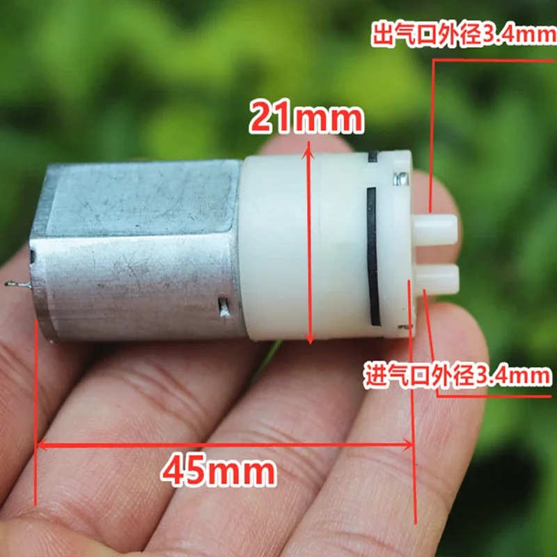 Air-Pump Aquarium Fish-Tank-Accessories Oxygen-Pump Small Vacuum Pump 5V Air-Breast-Pump Negative-Pressure Mini 130 Motor  3V-6V