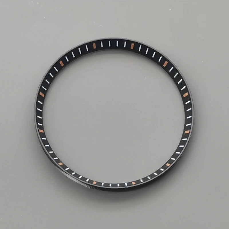 Ø 30,5mm Uhren kapitel ring passend für skx007 srpd skx009 nh35 nh36 Uhrwerk Uhrengehäuse Reparatur Innenring teile – Detail 5