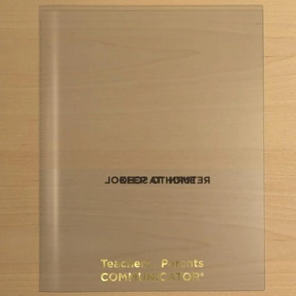 

Clear Tear-Resistant Plastic Pockets, 2 Inside, 2 Exterior Sleeves, Letter Size, Single Color, 24 Pack, Parent-Teacher Folders