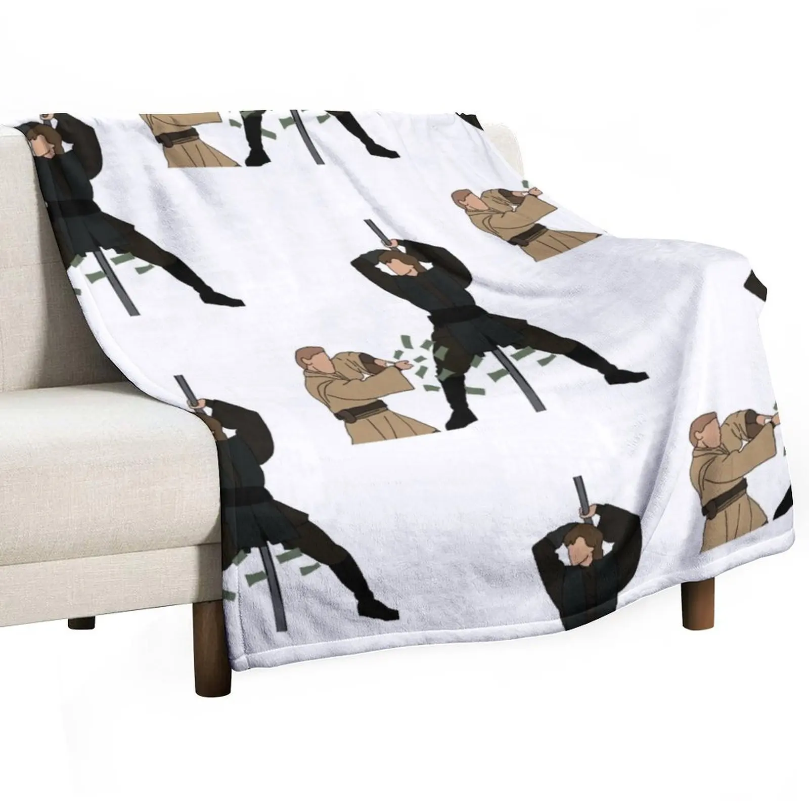 

Stripper Anakin Throw Blanket Decoratives Retros Giant Sofa Multi-Purpose Blankets