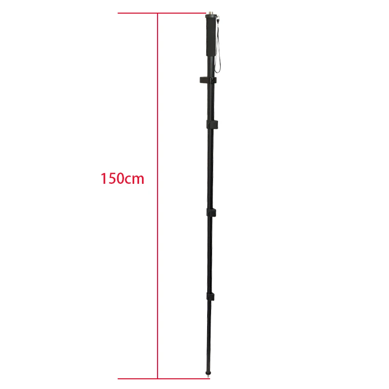 Imagem -03 - Liga de Alumínio Telescópica Portátil Centring Pole 150cm Peso Leve Adequado para Rtk Gps Gnss Surveying Rod