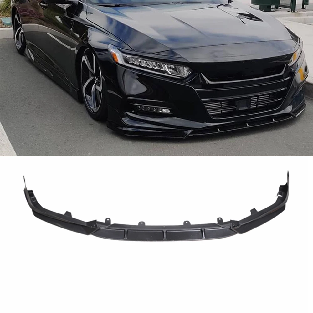 

YOFER Body Kit For Honda Accord 2018 2019 2020 10th Gen Front Bumper Spoiler Lip Lower Side angle Corner Splitter Cover