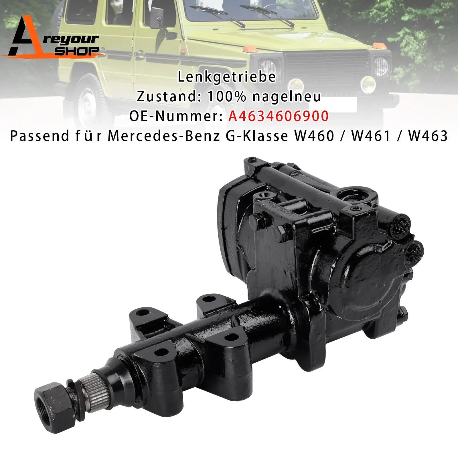 

Коробка рулевого механизма A4634606900 для Mercedes G-Class W460 W461 W463