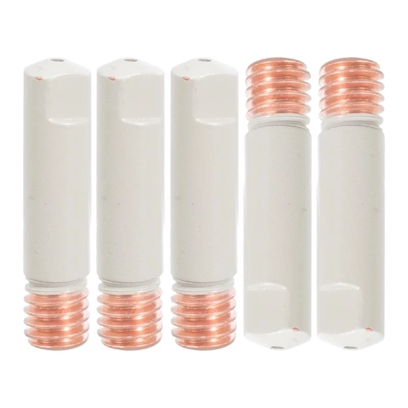 

652F 25mm Length Conductive Nozzle Featuring Heat Dissipation Designs For Stable Welding Performances Enhances Stability 5pcs