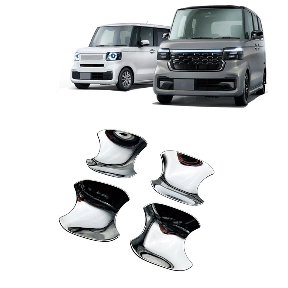 Reliable-For Honda N-Box JF5 JF6 2023 2024 RHD K-Car Exterior Door Handle Bowl Cover Trim Sticker Protective Replacement