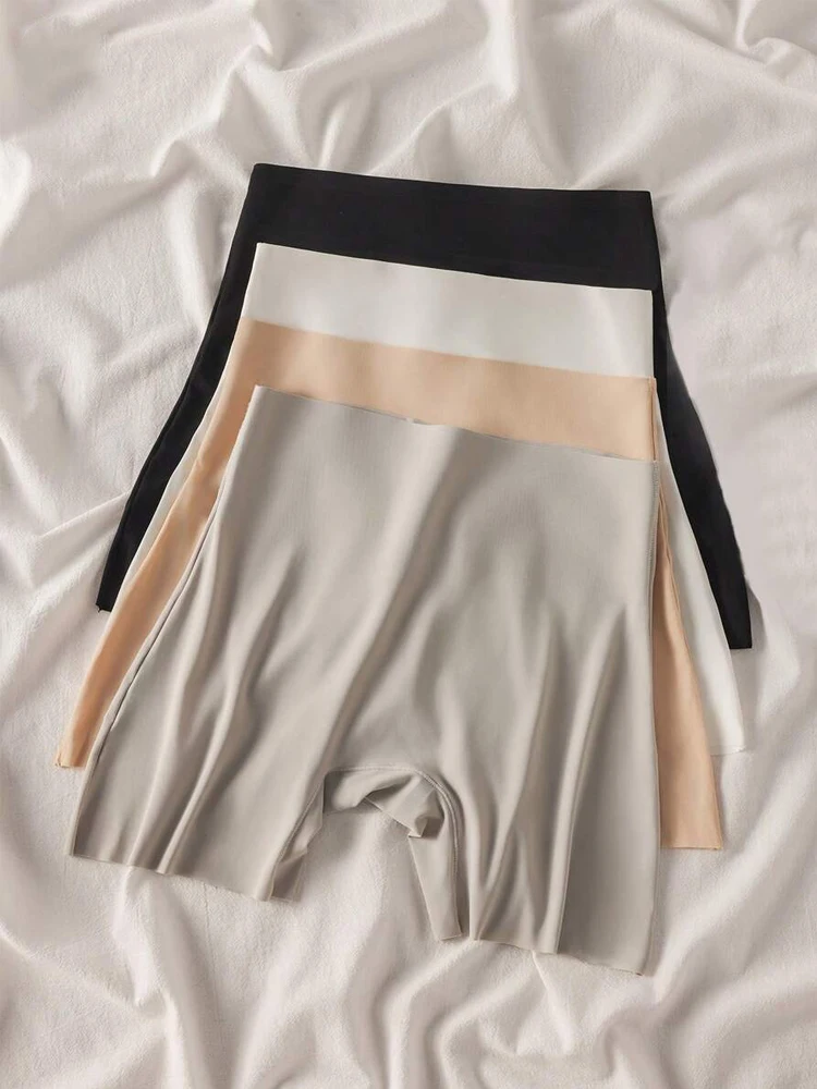 Seamless High Waist Shorts Panties For Women Tummy Control H