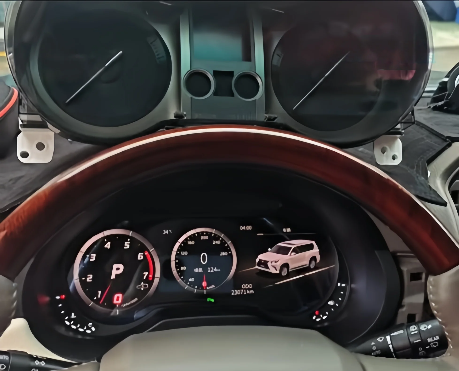 

TOP For Lexus GX400 GX460 2010-2019 LCD Screen Dashboard Upgrade Auto Electronics High Display Instrument Cluster Speeding Car