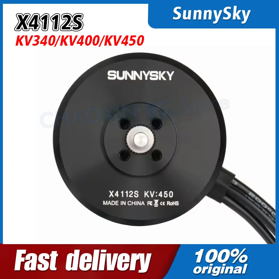 

Sunnysky X4112S KV340/KV400/KV450 6S Brushless Motor For Multi-rotor Aircraft Aerobatic Quadcopter Toys