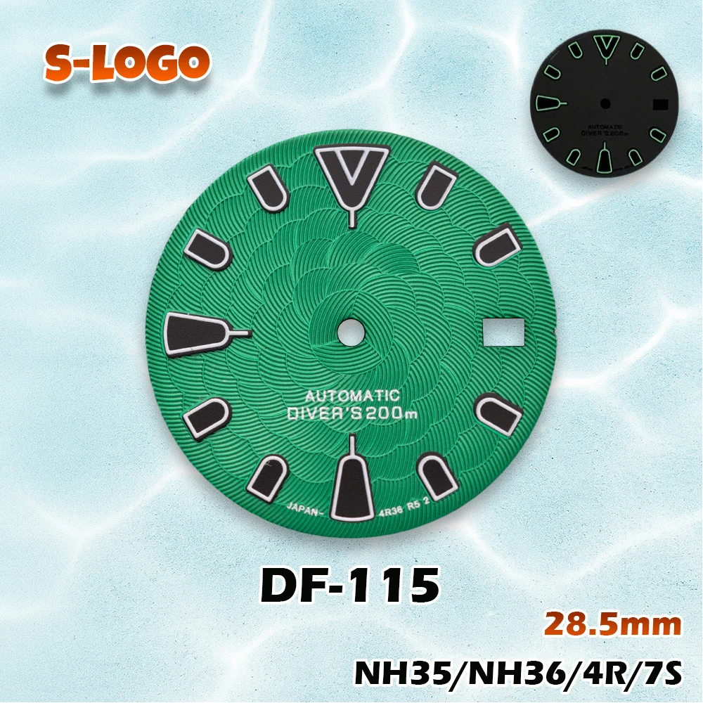 قرص لوتس متعدد الاستخدامات 28.5 ملم لـ NH35/NH36/4R/7S |   التوافق العالمي |   إكسسوارات تعديل ساعة رجالية عالية الجودة
