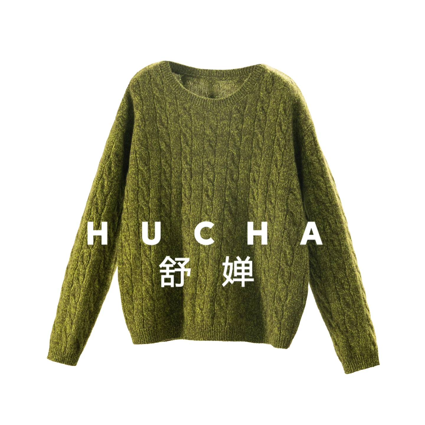 

Женский свитер с длинными рукавами и круглым вырезом из 100% шерстяной пряжи 7Y30 Casacos De Inverno Feminino