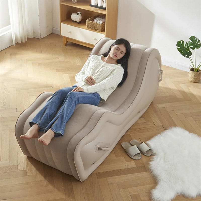 Nordic Leisurely Inflatable Seatings Lazy Person's Easy To Carry Inflatable Seatings Noon Break Outdoor Furniture Divano HBAS