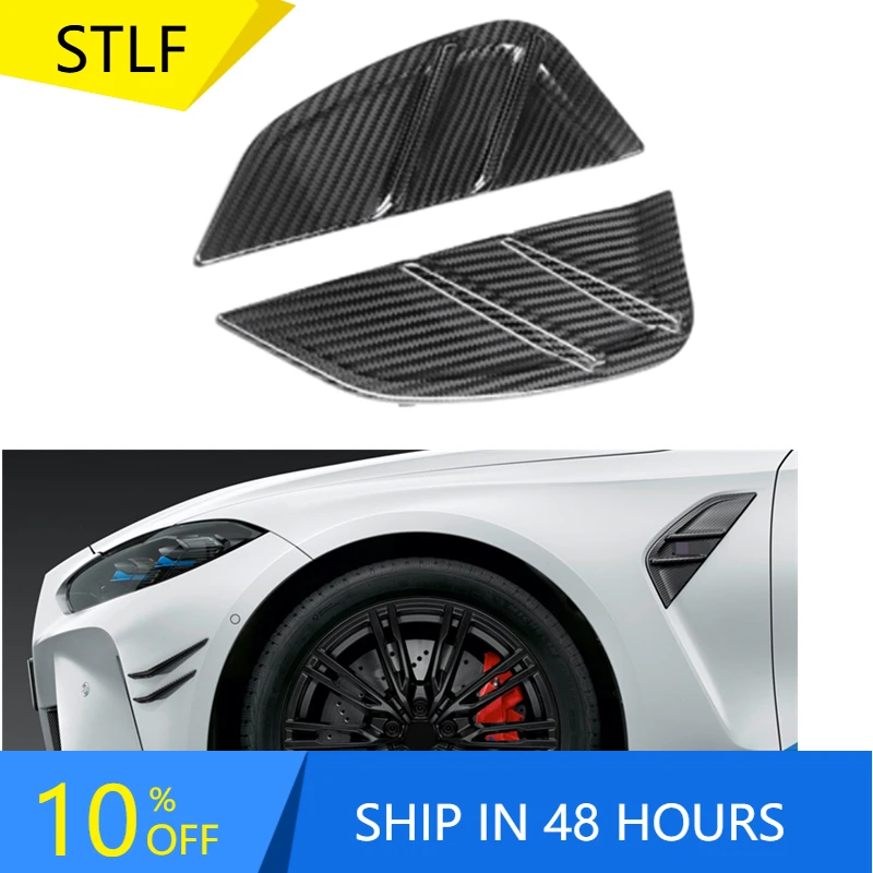 

STLFMP Style Dry Carbon Fiber Body Kit 2 PCS BMWs M3 G80 & M4 G82/G83 2021+ Front Side Fender Trims for 4-Door & 2-Door Vehicles
