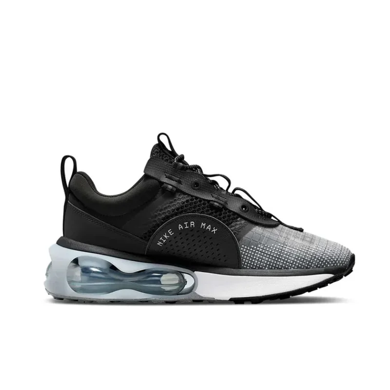 Nike Air max 2021 Low Top Fashion Casual Running Shoes Comfortable Men's and Women's Sneakers Black and Gray Colorways