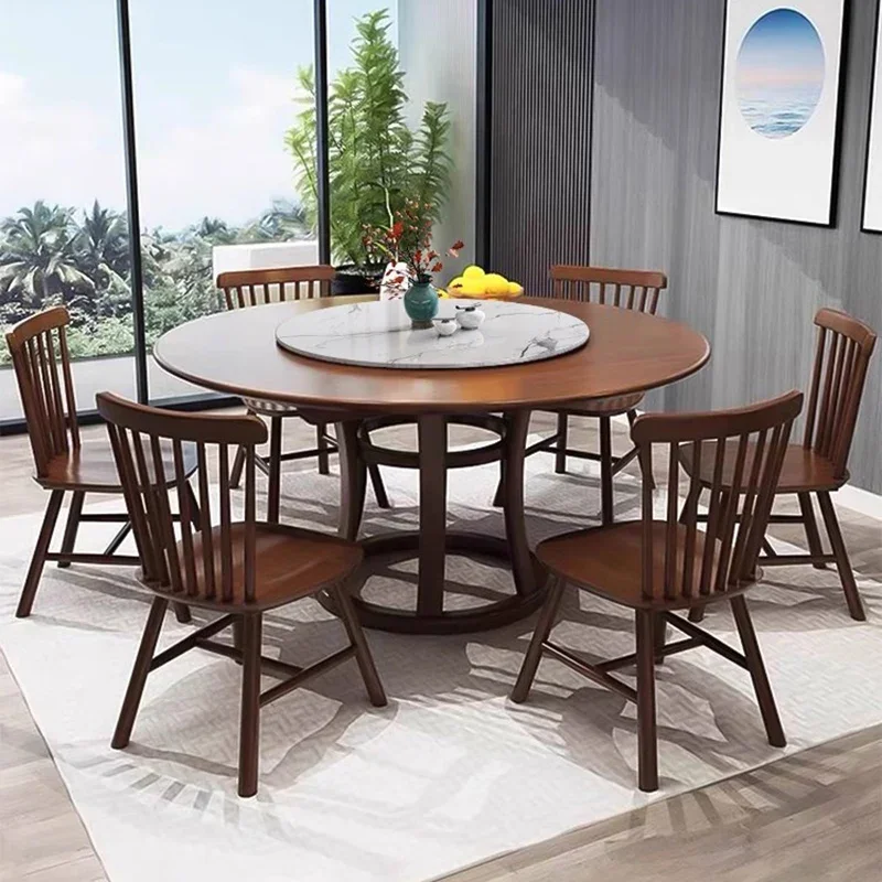 

Apartmen Turntable Restaurant Chairs Outdoor Wood Organizer Restaurant Chairs Newclassic Modern Mesas De Comedor Home Furniture