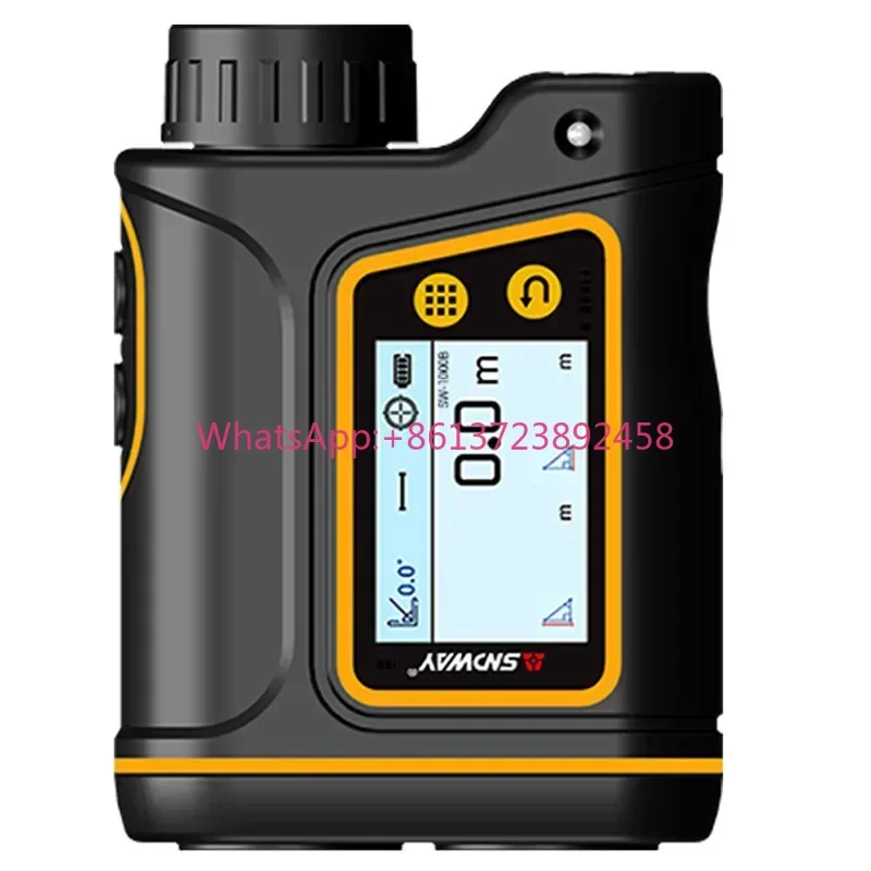SNDWAY SW-1000B/1500B High Precision Golf Rangefinder with Touch Screen Telemeter Industrial Grade 800/1000/1500M Measurement