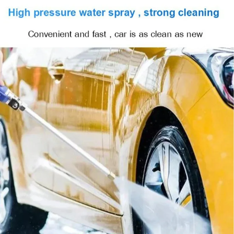 Juego de manguera de agua para el hogar, suministros de lavado de automóviles de alta presión, juego de manguera de agarre de agua, juego de manguera de PISTOLA DE PULVERIZACIÓN