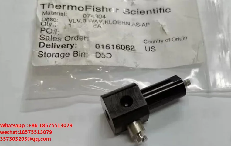 For Thermo 074304 Three-way Valve KLOEHN AS-AP Automatic Sampler. Brand New.