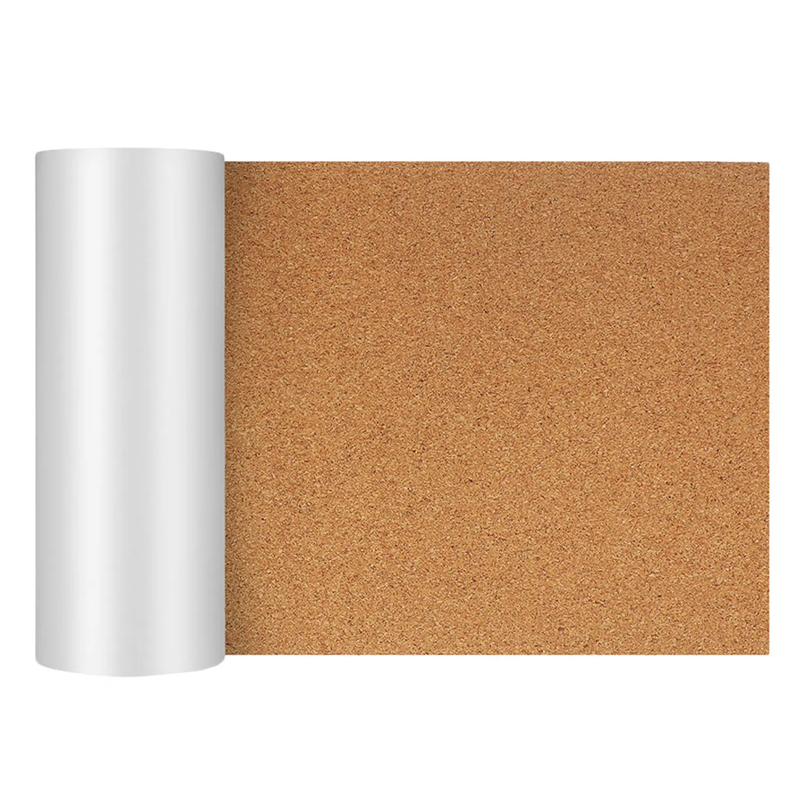 1 Roll Self-Adhesive Thick Cork Board Roll Cork Sheet 472x152 for DIY Craft Office Home School Memo Bulletin Board