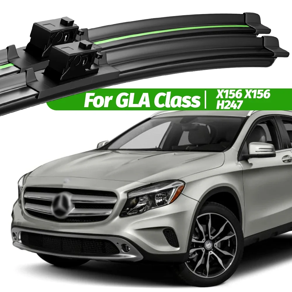 

For Mercedes Benz GLA Class X156 X156 H247 2013-2023 2pcs Front Windshield Wiper Blades Windscreen Window Accessories