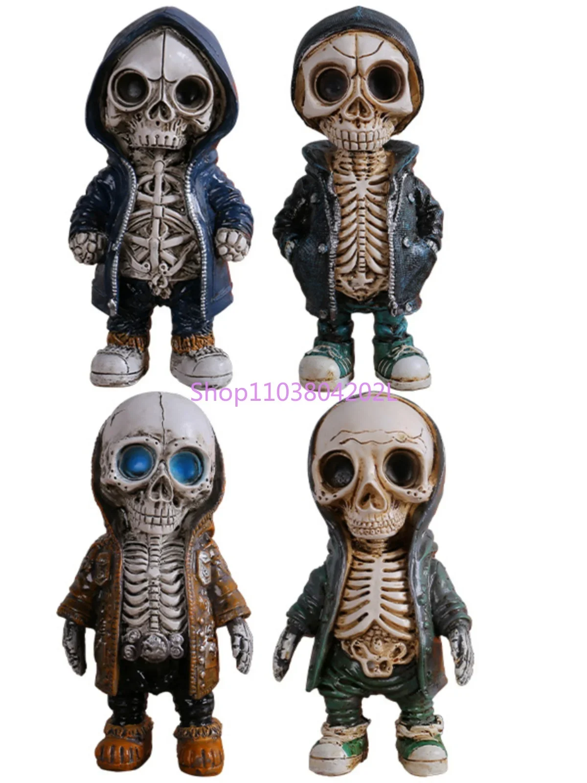 

Amazon Sells New Halloween Skull Ornaments, Fashionable and Creative Ornaments, Ghost Festival Atmosphere Scene Layout Props