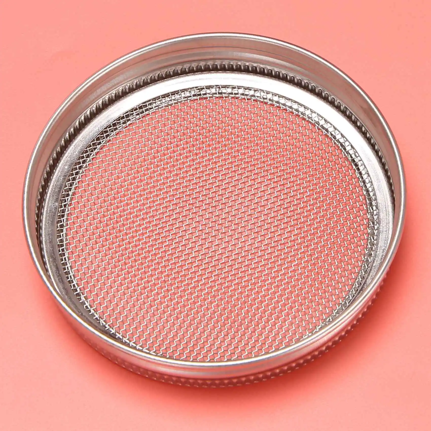 

ABJT-Set Of 3 Stainless Steel Sprouting Jar Lid Kit For Superb Ventilation Fit For Wide Mouth Mason Jars Canning Jars For Making