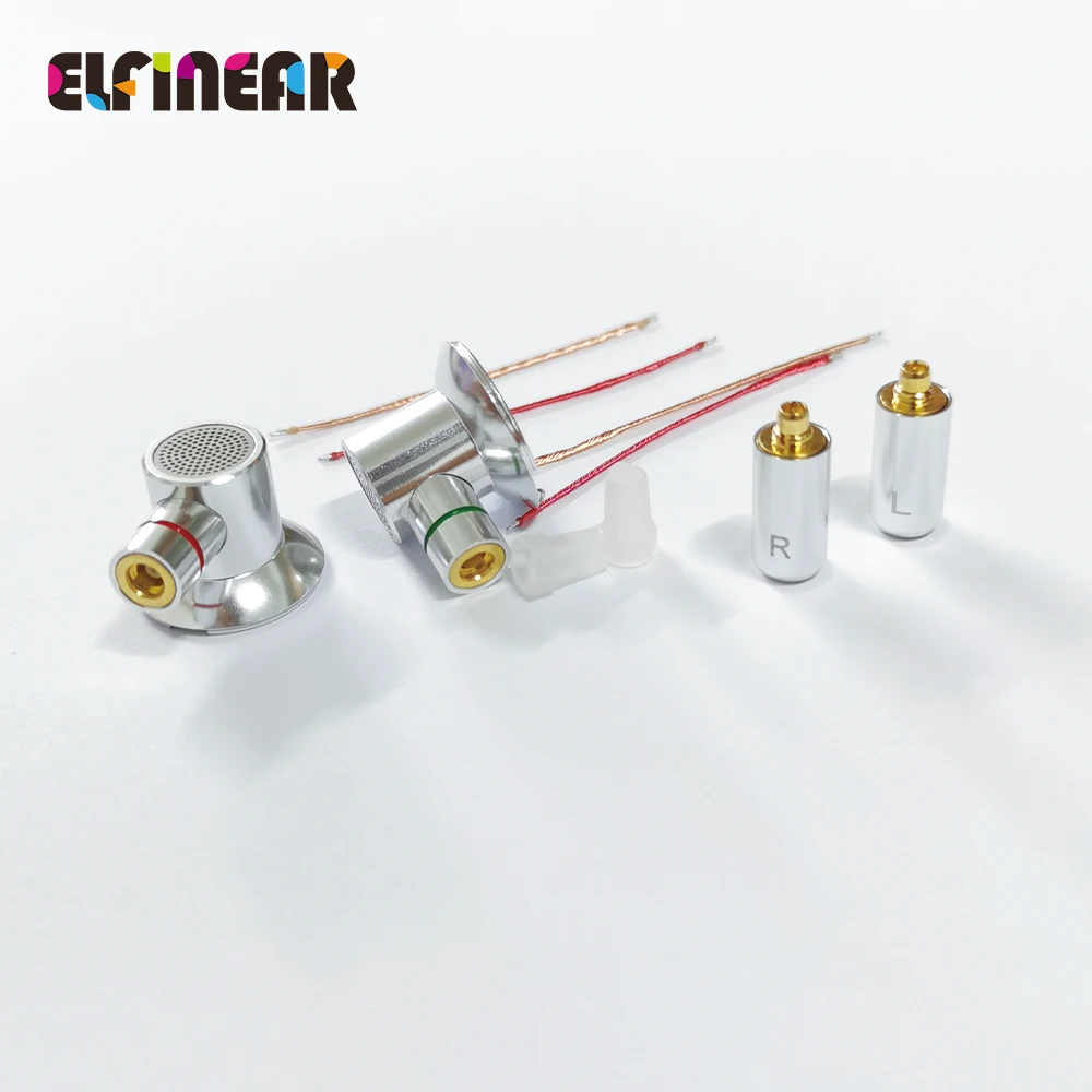 Elfinear Professional 14.8 mmcxヘッドフォンスピーカーシェル (ケース付き) (mmcxオスコネクタを含む)