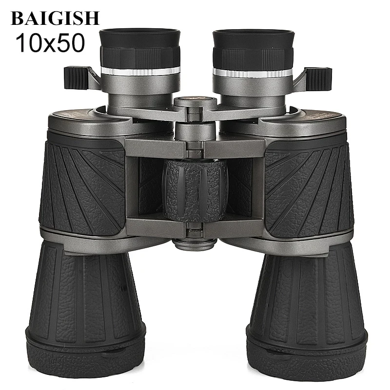 Baigish Russian 10x50 Binoculars Powerful Military Lll Night Vision Telescope Professional Waterproof for Hunting Bird Watching