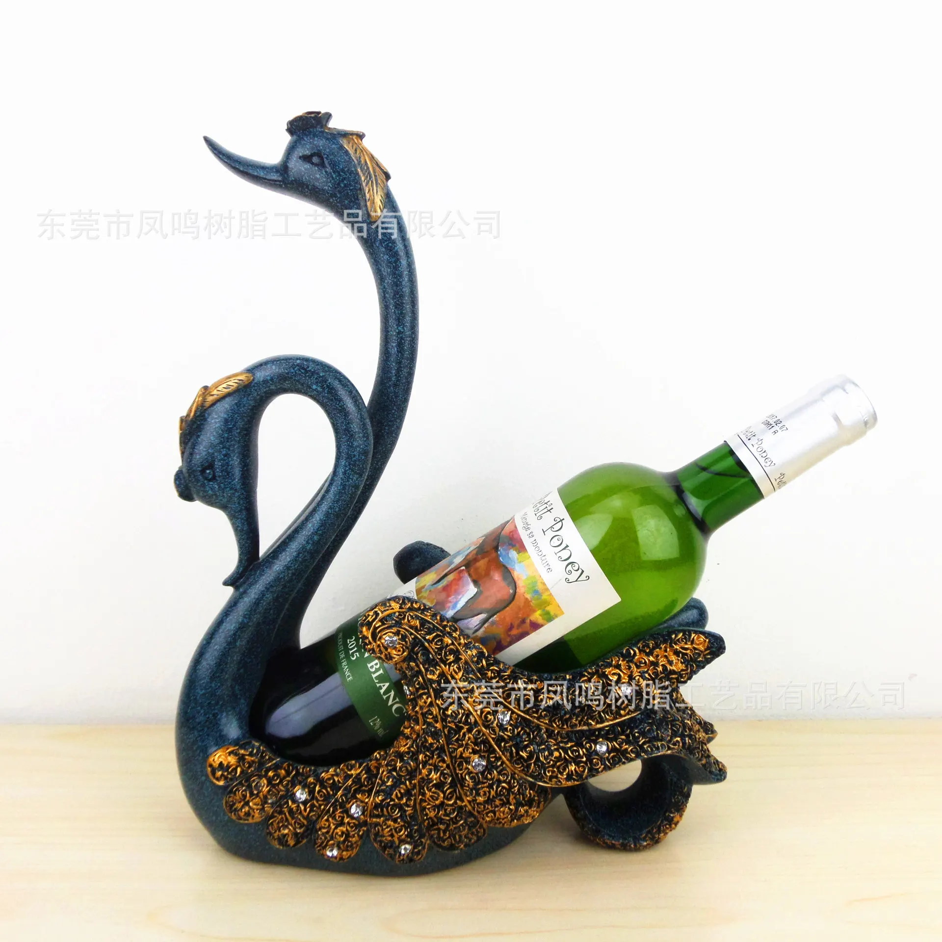 

Swan creative European-style home decoration wine cabinet bar model room TV cabinet soft assembly decoration