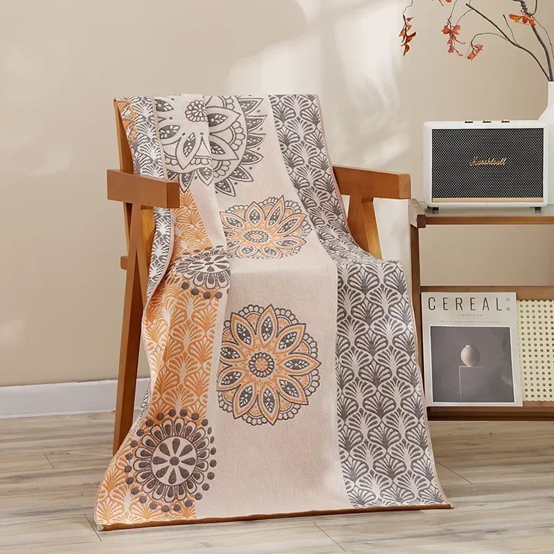 Bohemian Bath Towel for Adults, Soft, Comfortable, Beach Towel, Gym, Swimming Pool, Bathroom Wrap, Quick Dry, 70x140cm