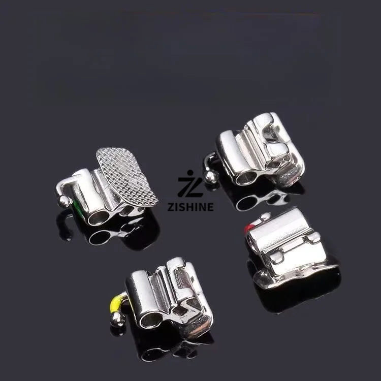 Dental Orthodontic Materials: Convertible Buccal Tubes (Mesh-Base Double-Tube Type)