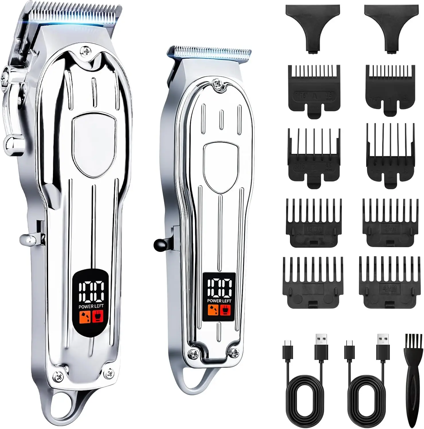 

Men's Electric Hair Clipper Set, Beard Trimmer with Cordless Design, Professional Grooming Tool for Men & Family