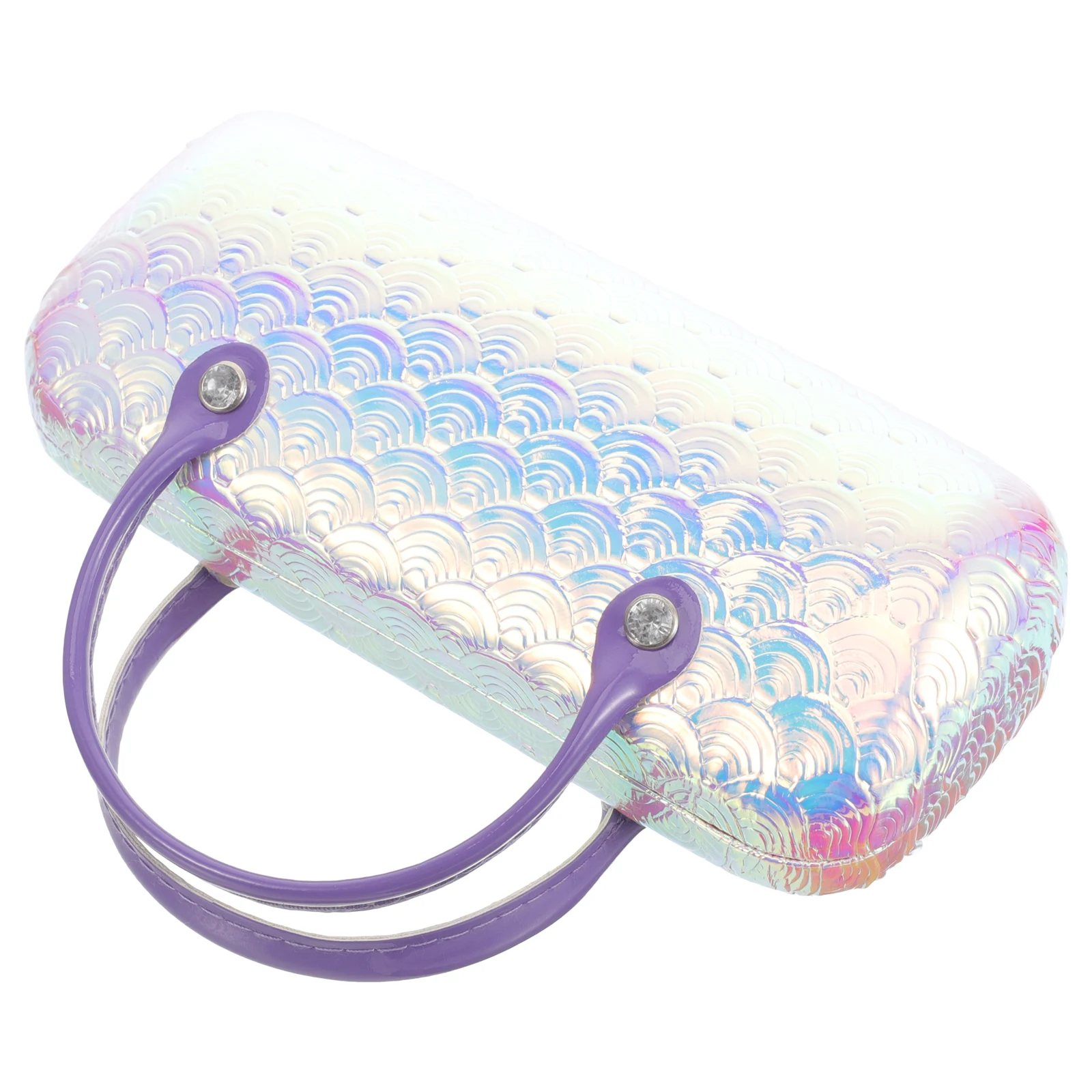 

Portable Glasses Case Hand Sunglasses Storage Organizer Travel Eyewear Case Hard Shell Handle PU