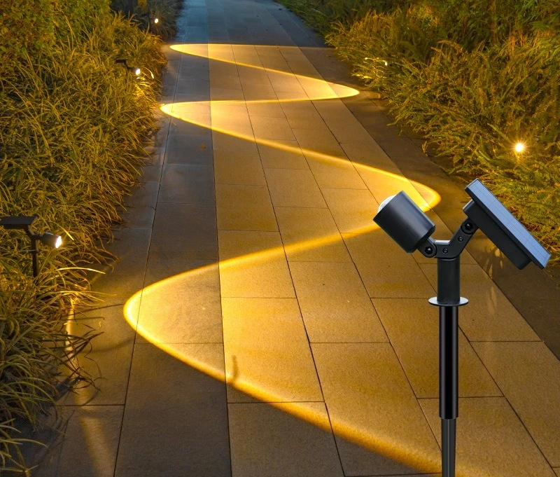 

New Solar Lawn Light Outdoor Garden Decoration Plug-in Light Yard Road Lighting Solar Spotlights