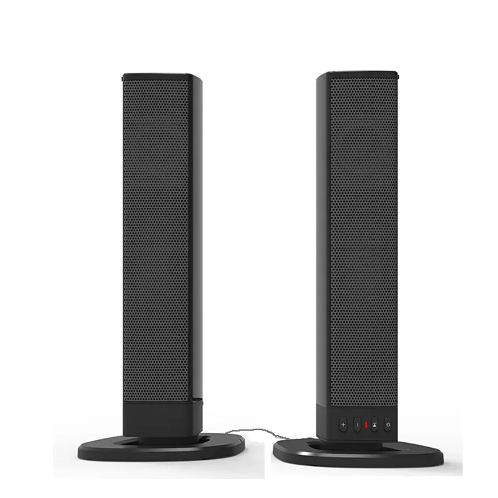 Separable Soundbar for TV with Subwoofer 360° Surround Stereo Wireless Soundbox Home Sound System TF Card AUX FM Radio Sound Bar