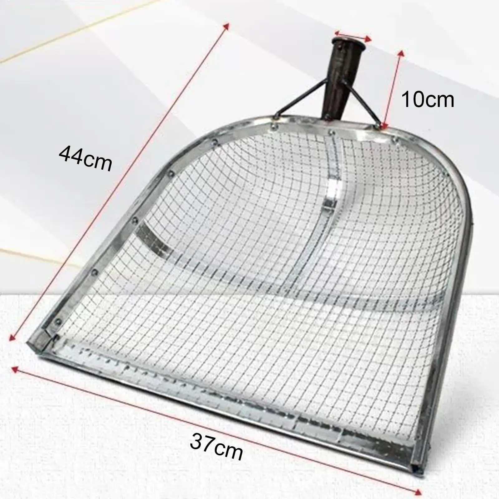 Soil Sifter Agricultural Filter Lawn Riddle Sieve Garden Sieve Soil Shovel Portable Patio for Dirt Walnuts Rocks Corn Farming