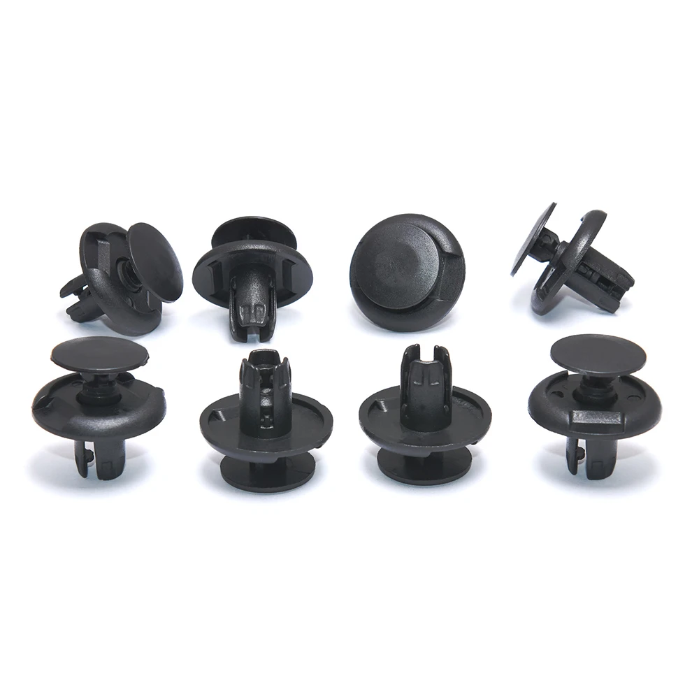 Clipes de carro prendedor parafusos pára-choques decoração interior plástico automático universal plástico 10 pces/20 pces/30 pces/40 pces acessórios do carro