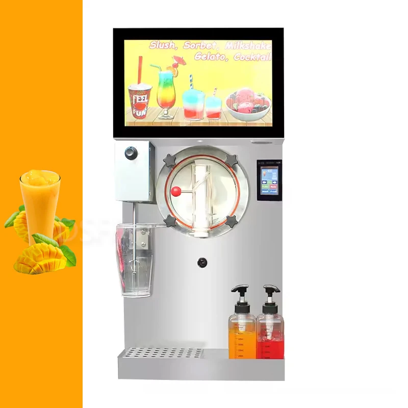 Electric Milkshake Machine, Large Capacity Smoothie Machine, Commercial Small Snowmelt Cold Drink Machine