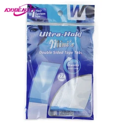 Ultra Hold Mini's Tabs Tape Walker Tape 72 Tabs Minis Adhesive Walker Tape Double-Sided Tape Strips for Lace Wigs Toupees 36pcs