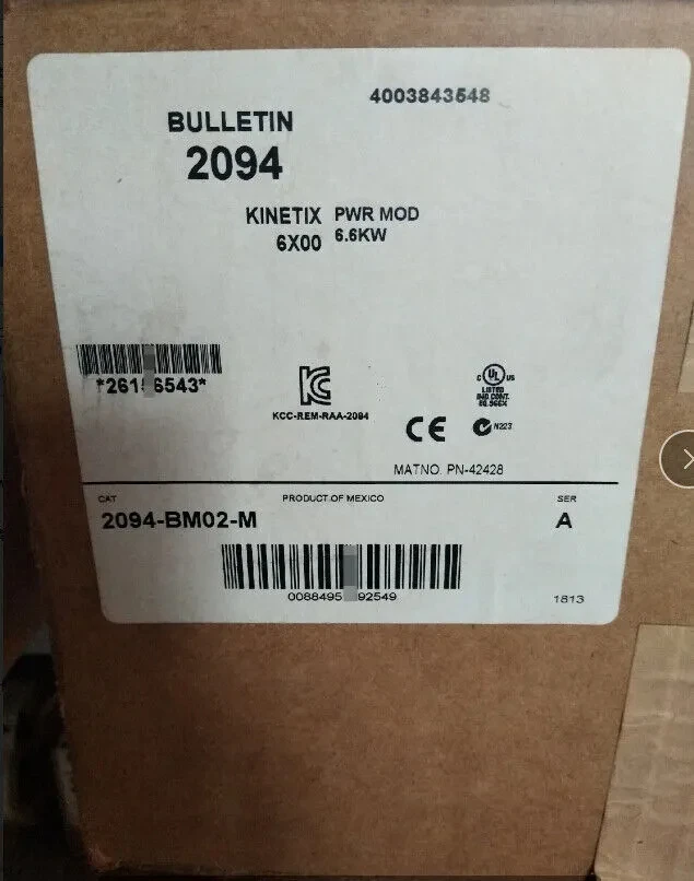 New original factory sealed 2094-BM02-M Kinetix 6500 15A servo shaft power supply -