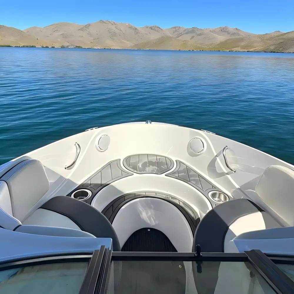 

2012 Sea Ray 185 Sport Bow Pad Boat EVA Foam Faux Teak Deck Floor Mat SeaDek MarineMat Gatorstep Style Самоклеящийся V345 C46M