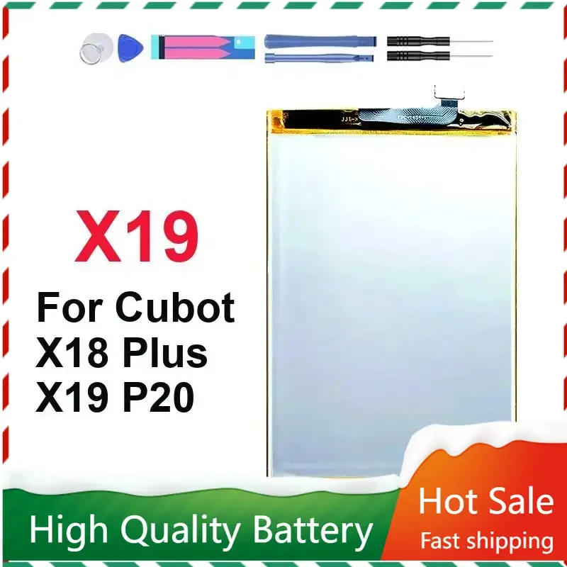 

Аккумулятор для Cubot X19 X18 Plus P20, аккумулятор для мобильного телефона, быстрая доставка + гарантия инструментов