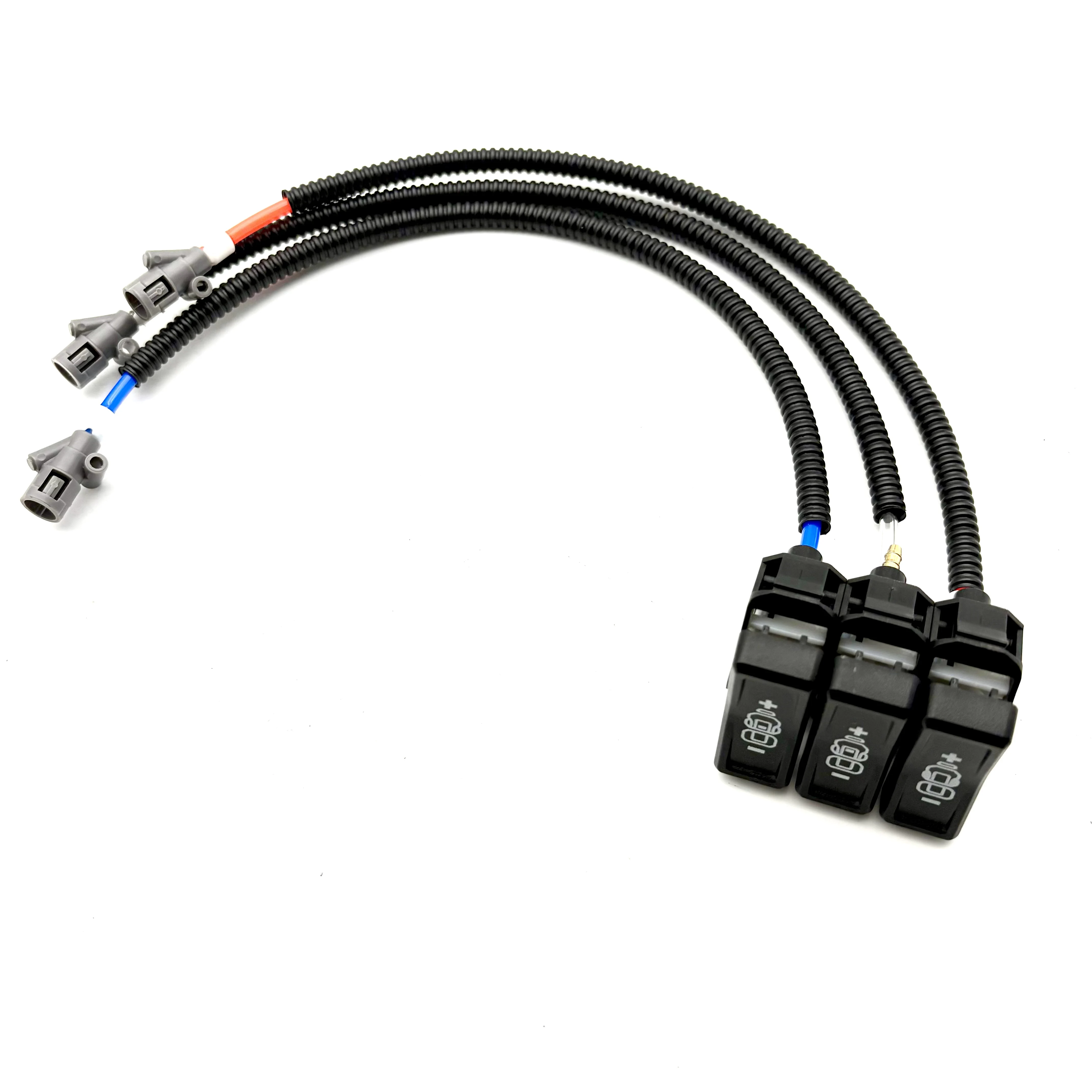 CVG Elektrischer Sitzverstellungsschalter-Set mit Lendenwirbelstütze, 2-Gang 3-Gang Autositz-Steuerschalter, Elektrischer Sitzregulierungsknopf – Detail 3