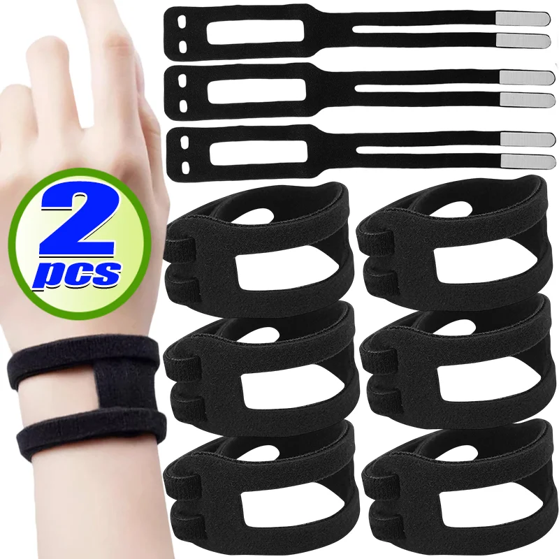 

Бандаж для поддержки запястья для облегчения туннеля запястья Эргономичный дышащий регулируемый удобный ремешок на запястье для игрового набора текста в офисной работе