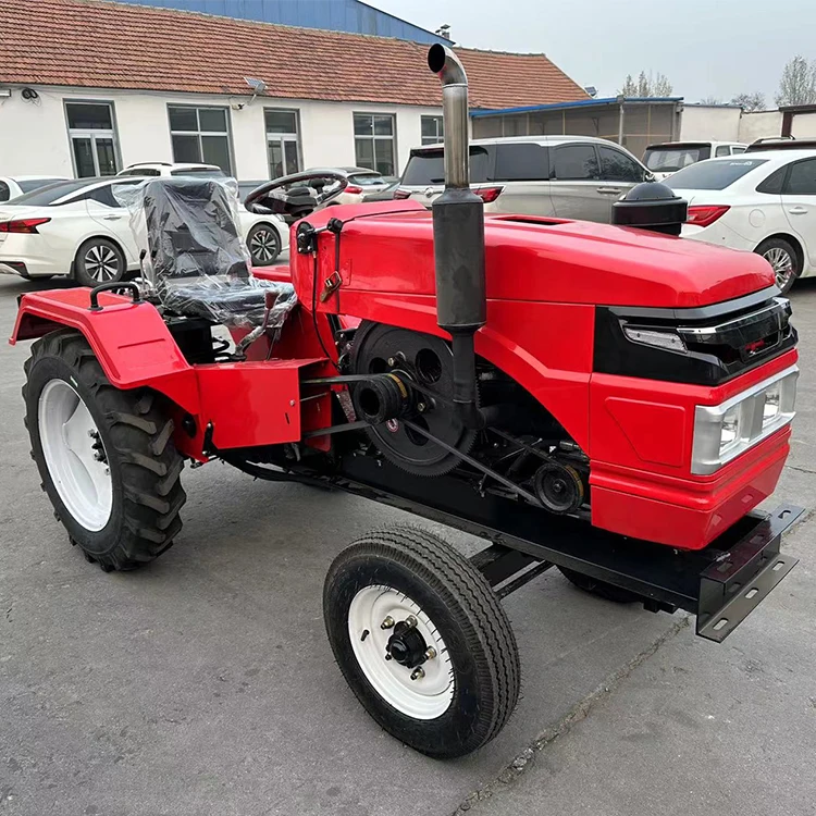 4wheels Driving Type Mini Tractor 25HP 50HP 80HP Agricultural Field Wheeled Tractor