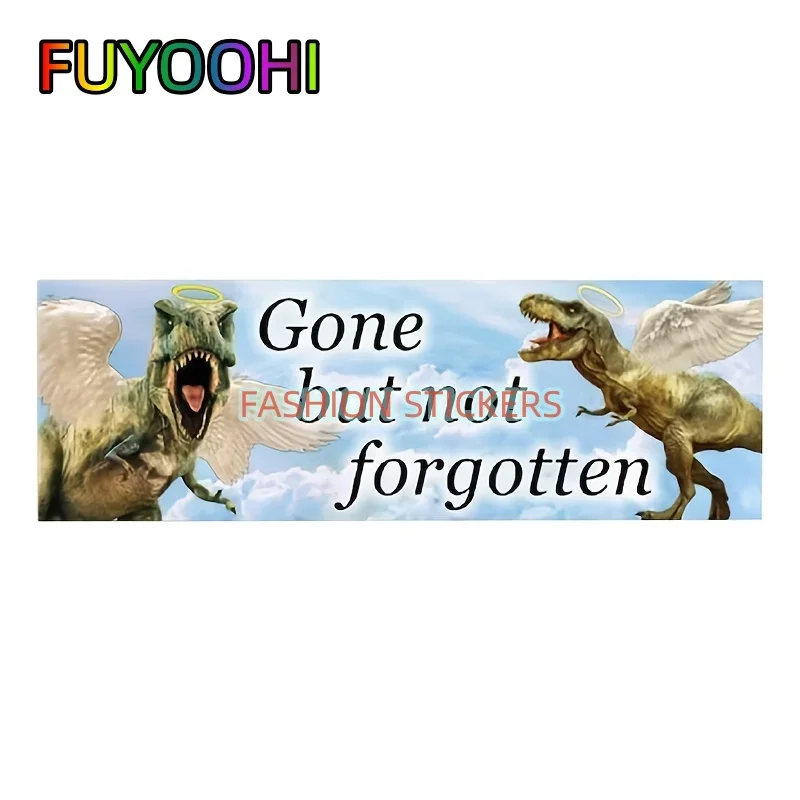 

FUYOOHI Interesting Dinosaur Stickers, Car Bumper Stickers Vinyl Stickers For The Inside And Outside Of The Rearview Mirror