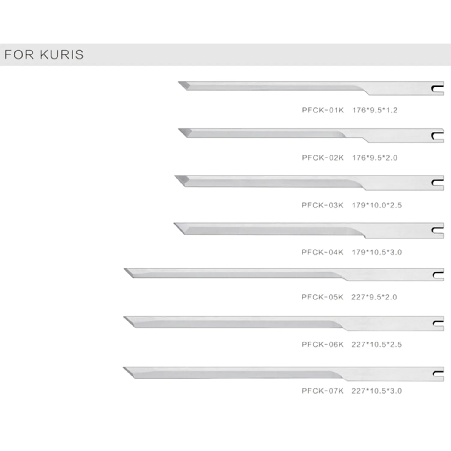 KURIS HSS CAD cutting blade100937,73436,47892,24306,76830,67838,48930,47968,69304,66887,68539 10pcs per lot can customize size