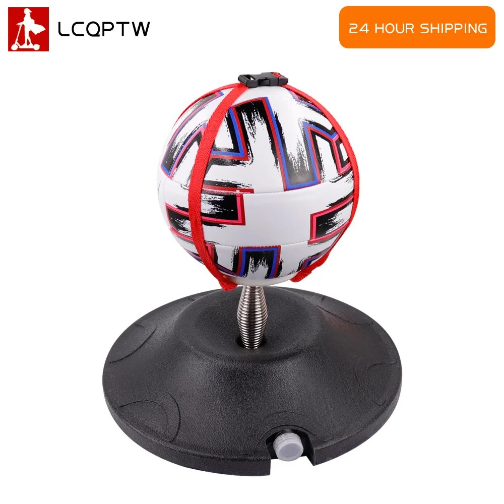 

2023 Football Speed Trainer With Big Base Ball Training Equipment Soccer Kick WITH Ball Soccers Practice Coach Sports Assistance