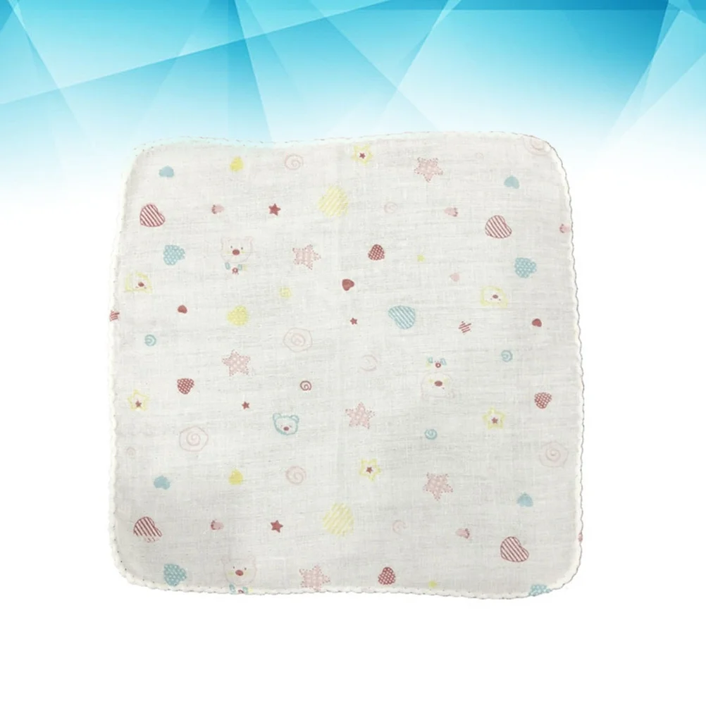 1 pçs 31x31cm bebê gaze saliva toalha puro algodão rosto lenço forte absorção de água suave na pele babadores multiuso