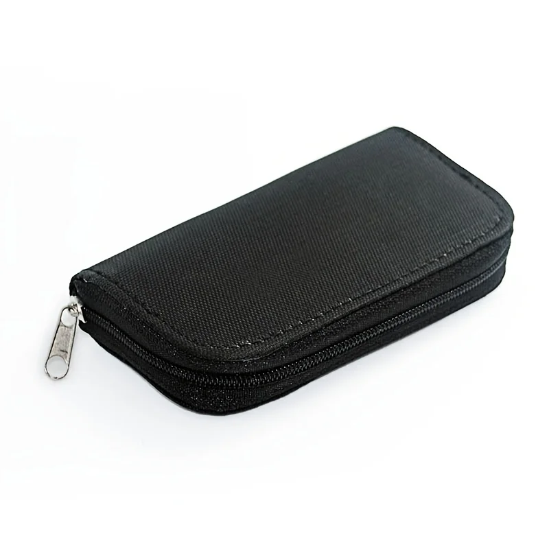 1PC PVC Memory Card Holder, Waterproof Storage Bag for SD CF Card, Credit Card Case, Portable Electronics Organizer Gift