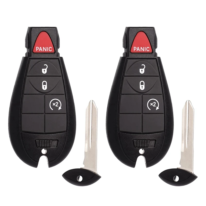 

Car Parts Kit Key Fob For Dodge Ram 1500 2013-2021 2500 3500 4500 5500 2013-2018 Keyless Entry Remote Control GQ4-53T 4 Buttons